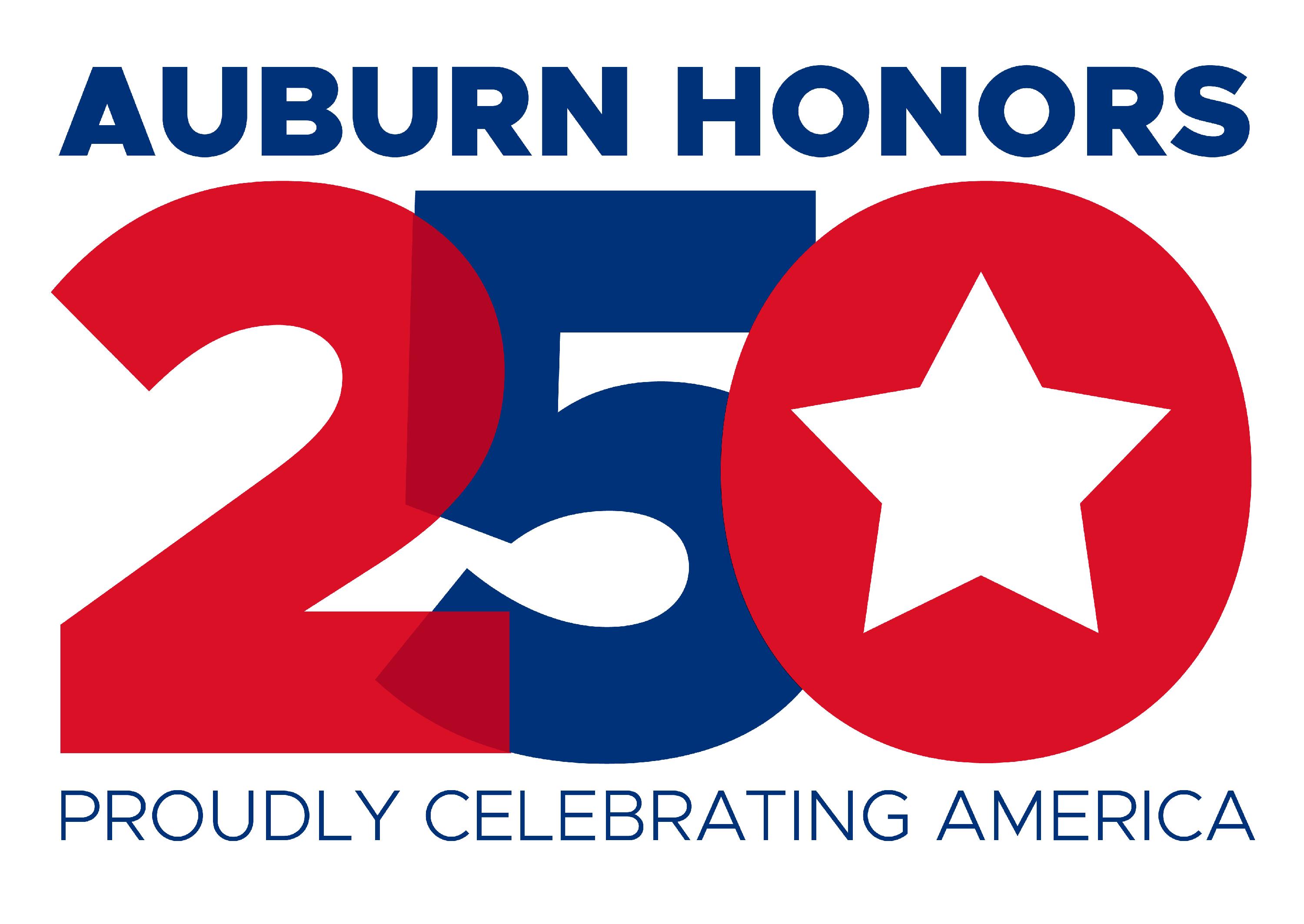 USA 250 Logo - Auburn